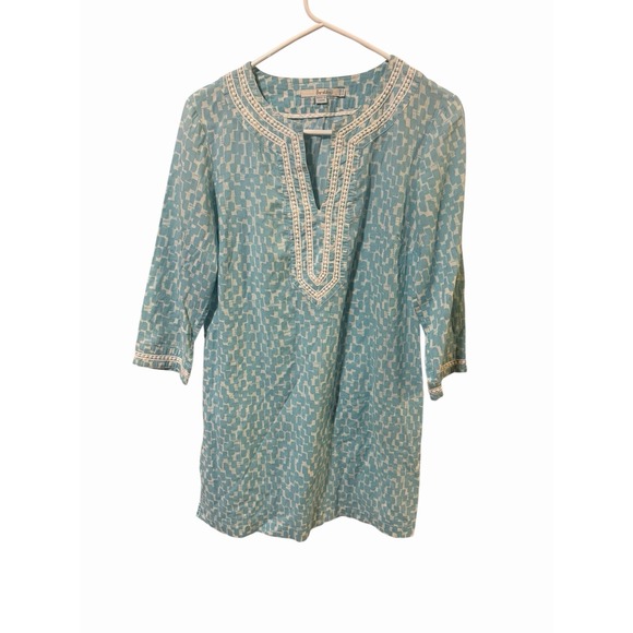 Boden Dresses & Skirts - Boden Size 4 Blue Dress Tunic 3/4 Sleeves